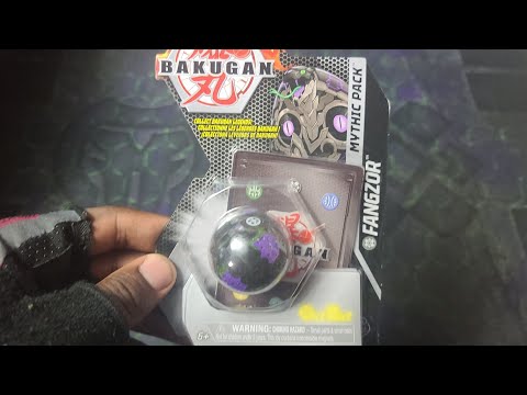 SNAKEY BOI! NEW BAKUGAN MYTHIC DARKUS FANGZOR UNBOXING!