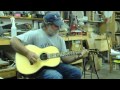 Wayne Henderson test driving #4 made by Hans Brunstrom