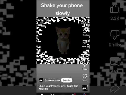 Shake your phone slowly does it moves