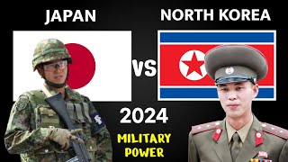 Japan vs North Korea Military Power Comparison 2024 | North Korea vs Japan Military Power 2024