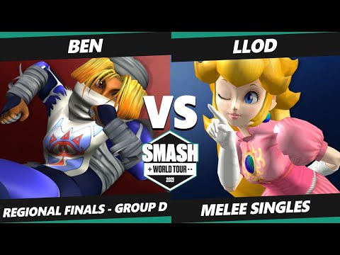 SWT NA East Group D - Ben (Sheik) Vs. lloD (Peach) Smash Melee Tournament