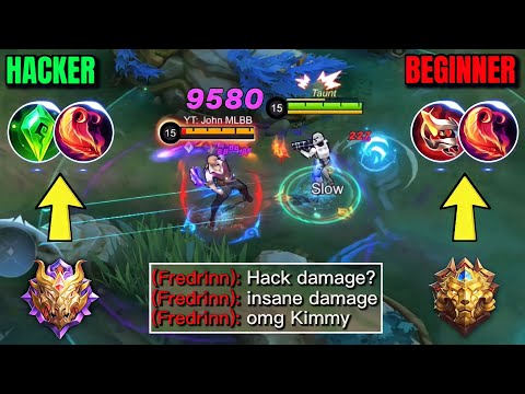 KIMMY USERS, YOU MUST TRY THIS BUILD AND EMBLEM FOR ONE SHOT 100% DAMAGE!! | MLBB