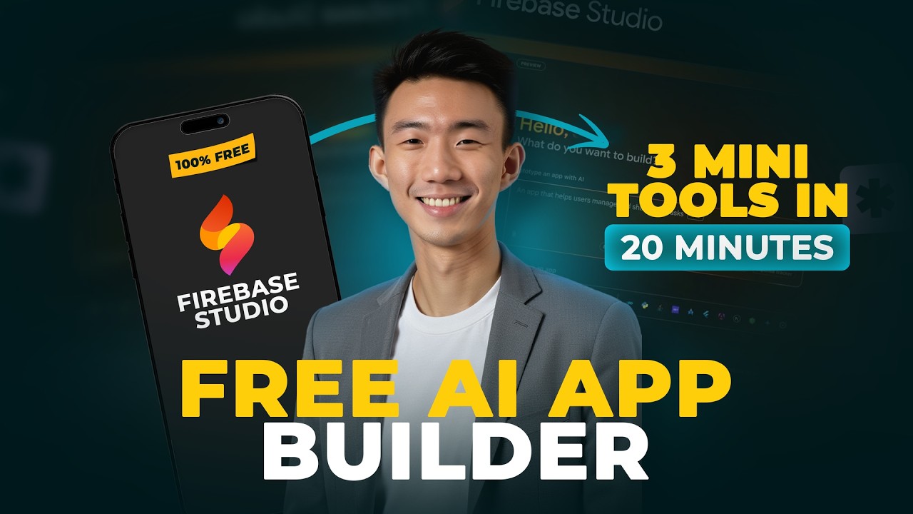 Firebase Studio: 3 Mini-Tools in 20 Minutes (FREE)
