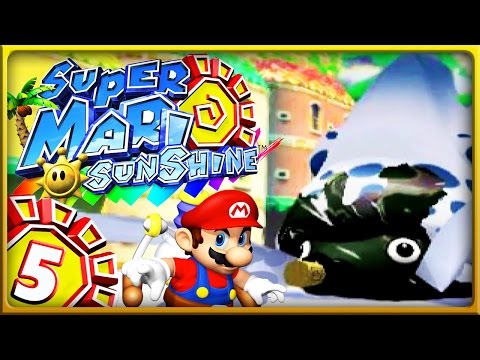 SUPER MARIO SUNSHINE Part 5: Wahnsinniger Klempner reißt Riesen-Blooper in Stücke!