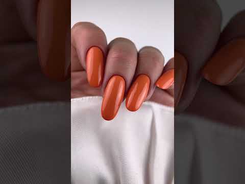 Гель-лак оранжевый JOIA vegan Amber Glow №173, эмаль (6 мл)