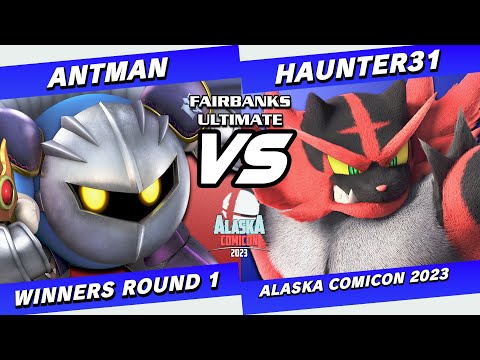 Alaska Comicon 2023: Ant-Man (Meta Knight) vs. Haunter31 (Incineroar) - SSBU Pools Winners Round 1