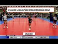 Delaney Moon Volleyball Game Film From 18s Nationals Vs TX Tornados Set 1 Libero Dmoon