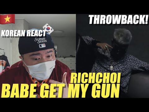 🇻🇳🇰🇷🔥Korean Hiphop Junkie react to BABE GET MY GUN! [DISS B-RAY] - RICHCHOI x CHOI (VN/ENG SUB)