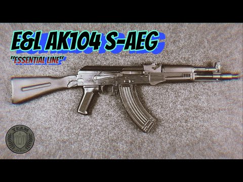 [REVIEW] E&L AK104 Essential Line S-AEG Airsoft Review AK47, AKM Airsoft Test deutsch/german