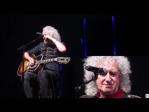 Brian May Gets Emotional during Freddie Mercury Hologram on the Rhapsody Tour 2022