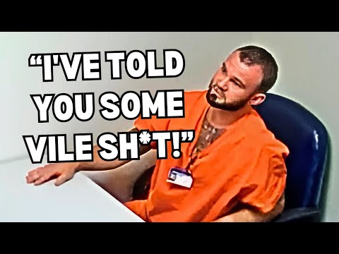 Psychopathic Killer Thinks He Can Just Dismember Teen... (He Didn't) - Full Police Interrogation