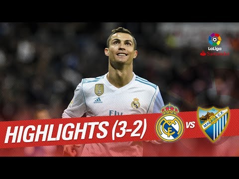 Highlights Real Madrid vs Málaga CF (3-2)