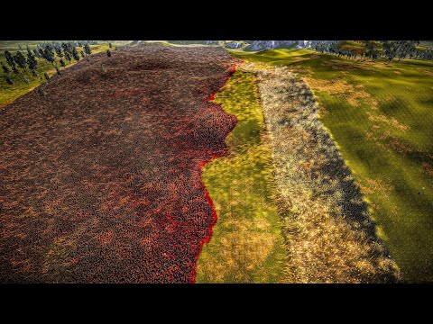 50000 WW2 SOLDIERS vs 1000000 SPARTANS - Ultimate Epic Battle Simulator 2 UEBS 2