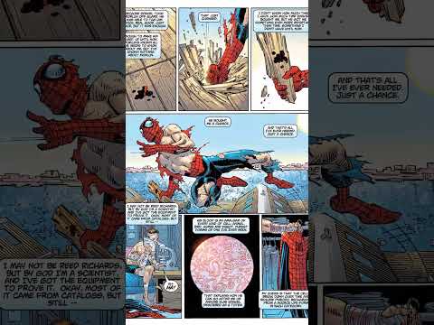 SPIDER-MAN DEFEATS MORLUN USING HIS INTELLIGENCE  #comics  #spiderman  #marvelspiderman  #marvel