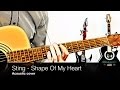 Sting - Shape Of My Heart (acoustic cover, tab ...