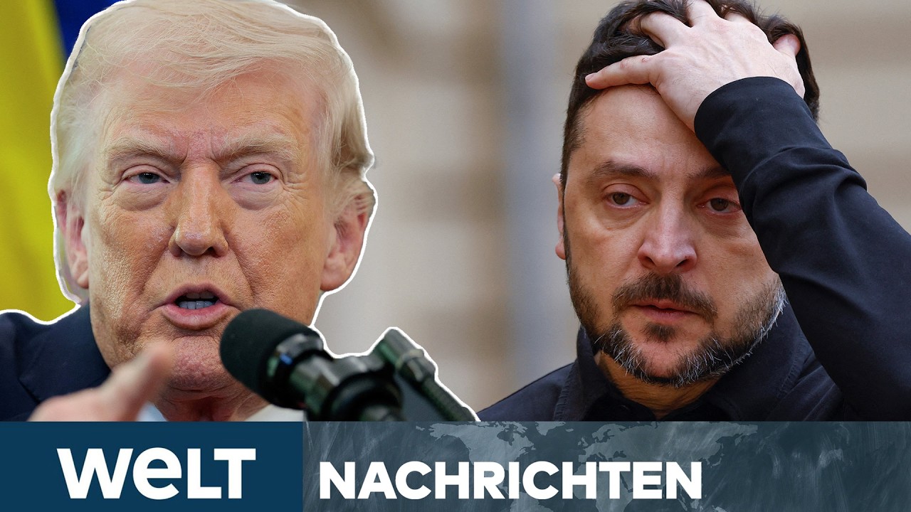 PUTINS KRIEG: Ukraine macht Angebot an Russland! Trump lehnt Bitte von Selenskyj ab I WELT STREAM
