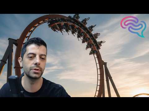 UNIFESP 2024 - Q11 - Em determinado trecho de uma montanha russa, um carrinho de 300kg passou por um