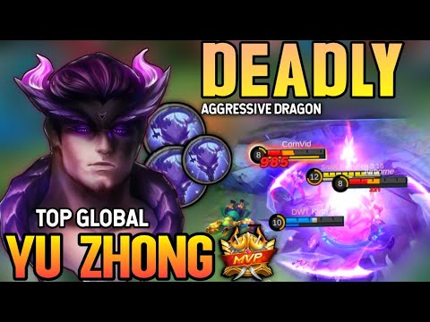 YU ZHONG BEST BUILD 2021 | TOP GLOBAL YU ZHONG GAMEPLAY | MOBILE LEGENDS✓