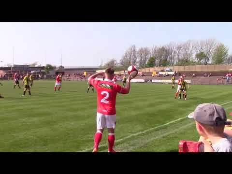 WORKINGTON REDS VS LANCASTER CITY GOALS