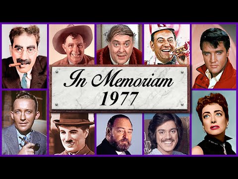 In Memoriam 1977: Famous Faces We Lost in 1977