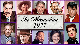 Download lagu In Memoriam 1977: Famous Faces We Lost in 1977 mp3 Download lagu In Memoriam 1977: Famous Faces We Lost in 1977 mp3