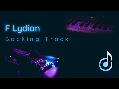 F Lydian - Dreamy backing track for guitar