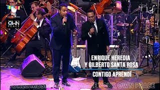 Enrique Heredia &quot;Negri&quot; y Gilberto Santa Rosa - Contigo Aprendi - World Music Group