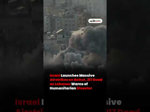 Israel Launches Massive Airstrikes on Beirut as Lebanon Conflict Escalates