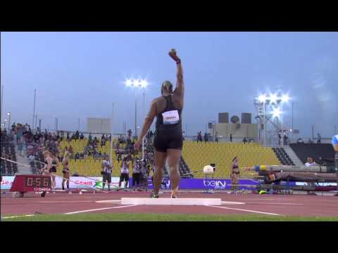 Doha 2016:  Women´s Shot Put  - Top 3