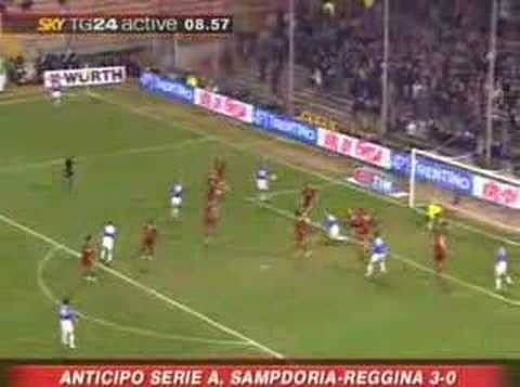 Serie A: Sampdoria - Reggina 3-0