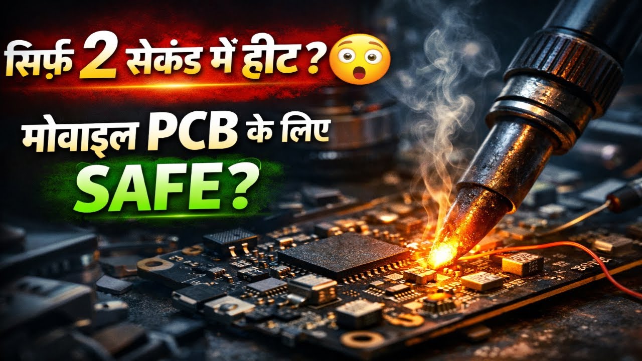 सिर्फ 2 सेकंड में सोल्डरिंग! YCS S1 160W Professional Station for iPhone & Android PCB Work