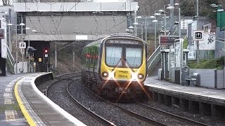 preview picture of video 'IE 29000 Class DMU Train number 29404 - Harmonstown Station, Dublin'