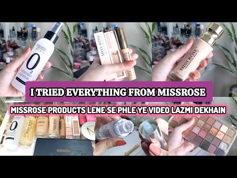 I tried Everything From MissRoss | Affordable Makeup Products from MissRoss