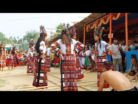 Hmar Fahrel Tawk Lam (Bamboo Dance) || Hmar Traditional Dance||K.Phailien HSA Cultural Troupe ||