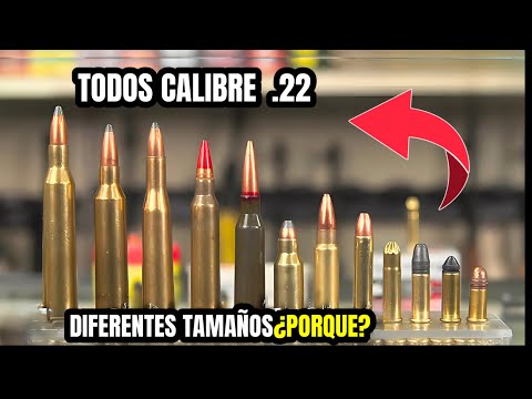 Todos los TIPOS de Cartucho Calibre .22 Del mas débil al mas poderoso