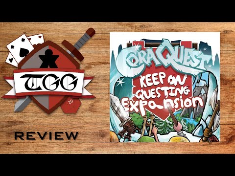 CoraQuest Keep on Questing Board Game Review