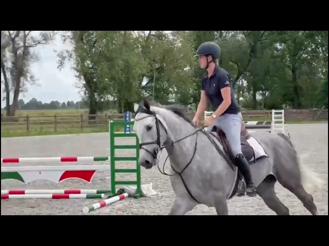 Jumping under the saddle