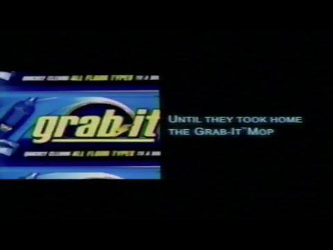 2000s - Grab-It Mop Commercial