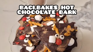 baci.bakes Hot Chocolate Reindeer Bark!