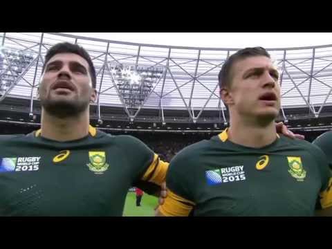 RWC 2015 Anthems - South Africa vs United States of America [Pool B]