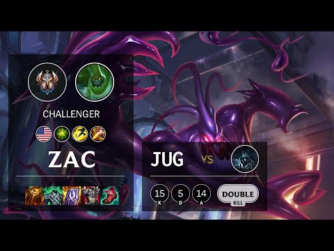 Zac Jungle vs Karthus - NA Challenger Patch 11.9