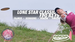 2021 Lone Star Classic | FINAL RD F9 | Fajkus, Hokom, Scoggins, Vincent  |FPO LEAD|GKPro Disc Golf