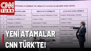 SON DAKİKA🚨Resmi Gazete'de Yayınlandı: Yeni Atamalar CNN TÜRK'te!