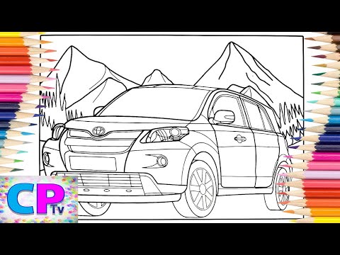 Toyota Urban Cruiser Coloring Pages/Off-road Toyota Car/Stahl & RUD - Refresh [COPYRIGHT FREE]