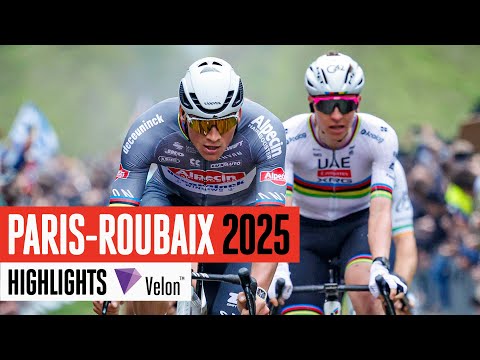 Absolute chaos on the cobbles | Paris-Roubaix 2025 Highlights