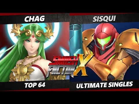 Smash Factor X - Sisqui (Samus, Dark Samus) Vs. Chag (Palutena) Smash Ultimate - SSBU