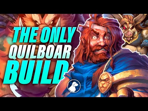 The Only Viable Quilboar Build | Dogdog Hearthstone Battlegrounds