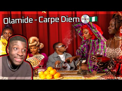 BADDO😮‍💨🇳🇬| OLAMIDE - CARPE DIEM FULL ALBUM REACTION | UK 🇬🇧 (Classic Afrobeats Album?)