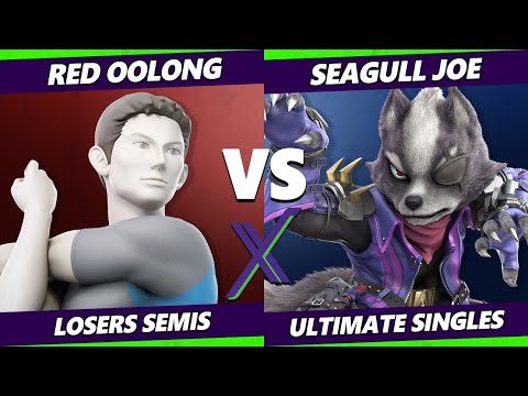 S@X 472 Losers Semis - Red Oolong (Wii Fit Trainer) Vs. Seagull Joe (Wolf) Smash Ultimate - SSBU