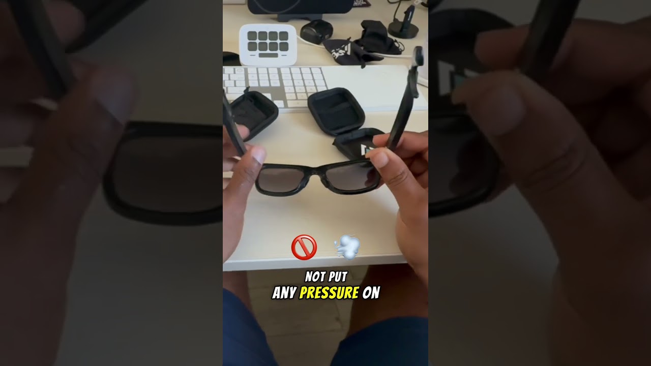 Change lenses for Meta Ray Ban Sunglasses in SECONDS 🫨 | APEX Replacement Lenses #RayBanMetas